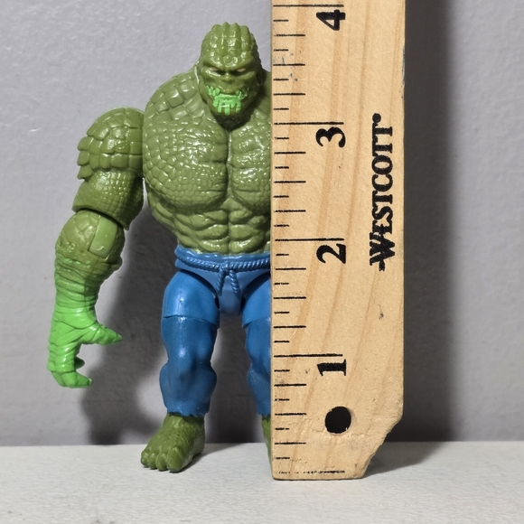 Killer Croc Batman Action Figure DC Comics 4" Bright Green on Mouth & Hands EUC - Picture 2 of 9